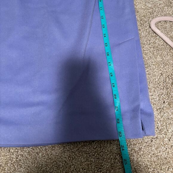 Ann Taylor Loft Periwinkle Purple Virgin Wool Blend Size 4 - Picture 8 of 8
